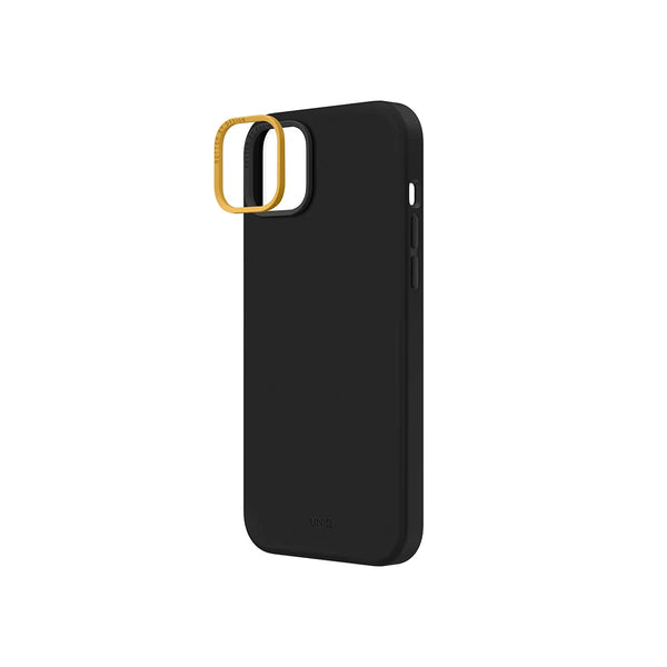 Funda híbrida de silicón premium color Negro para iPhone 14 Plus