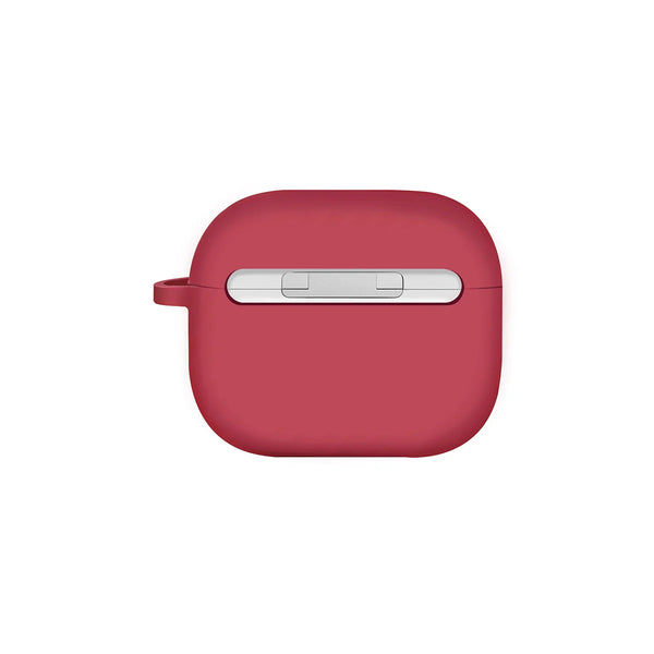 Funda híbrida reforzada con aluminio color Coral para AirPods 3ª generación