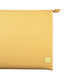 Funda corte cuadrado de material textil color Amarillo Canario para MacBook hasta 14"