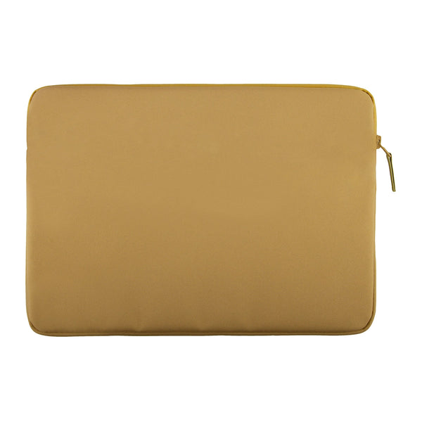 Funda fabricada en PET reciclado color Amarillo Canario para MacBook hasta 14"