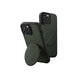 Funda híbrida con grip y soporte color Verde para iPhone 14 Pro Max