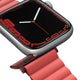 Correa magnética bicolor reversible color Guinda | Coral para Apple Watch 41 | 40 | 38 mm