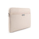 Funda protectora con bumper reforzado color Beige para MacBook hasta 14"