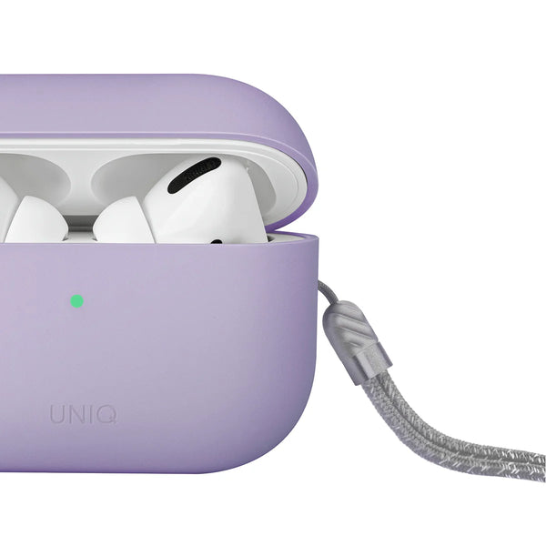 Funda híbrida de silicón premium color Lavanda para AirPods Pro 2ª generación