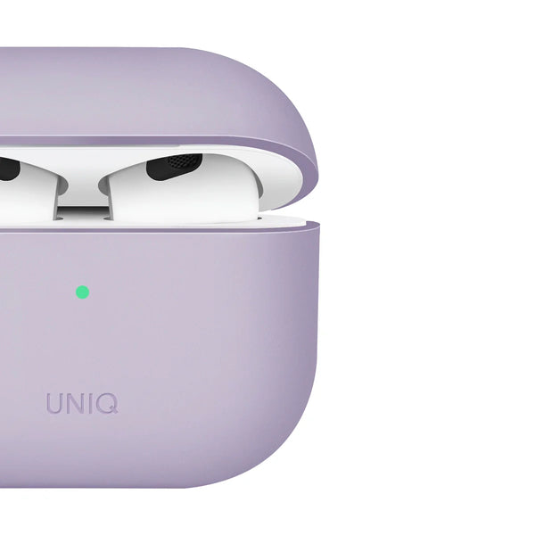 Funda híbrida de silicón premium color Lavanda para AirPods 3ª generación