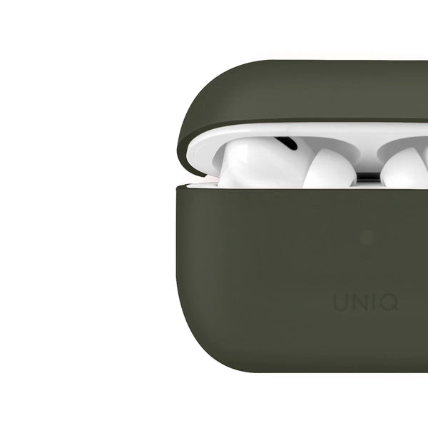 Funda de silicón premium con correa color Verde para AirPods Pro 2ª generación