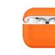 Funda de silicón premium con correa color Naranja para AirPods Pro 2ª generación