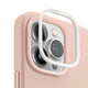 Funda híbrida de silicón premium color Rosa para iPhone 14 Pro