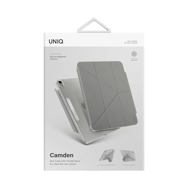 Funda ultra delgada multiposición color Gris para iPad 10.9" (10ª generación)