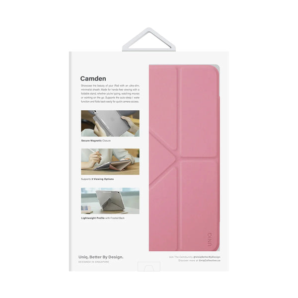 Funda ultra delgada multiposición color Rosa para iPad 10.9" (10ª generación)