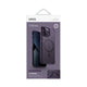 Funda híbrida con bumper anti impacto compatible con MagSafe color Morado para iPhone 14 Pro Max