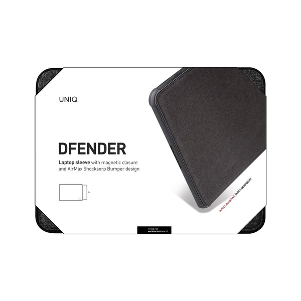 Funda rígida con borde anti impactos color Negro para MacBook hasta 13"