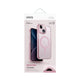 Funda híbrida con bumper anti impacto compatible con MagSafe color Rosa para iPhone 15