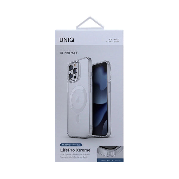 Funda híbrida con protección rígida 3H color Transparente para iPhone 13 Pro Max