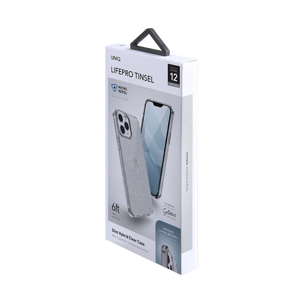 Funda híbrida con protección rígida 3H color Transparente para iPhone 12 Mini