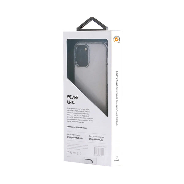 Funda híbrida con protección rígida 3H color Transparente para iPhone 12 Mini