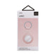 Funda Llavero fabricada con silicón premium color Rosa para AirTag 1ª generación
