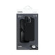 Funda híbrida con bumper anti impacto, bisel de aluminio, compatible con MagSafe color Negro para iPhone 15 Pro Max