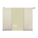 Funda corte cuadrado de material textil color Beige Claro para MacBook hasta 14"