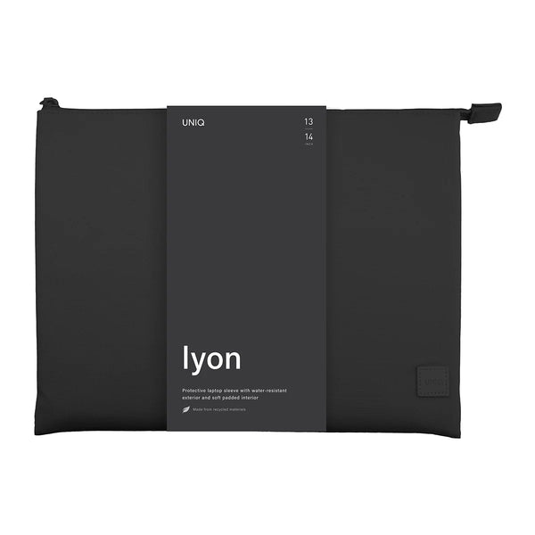 Funda corte cuadrado de material textil color Negro para MacBook hasta 14"