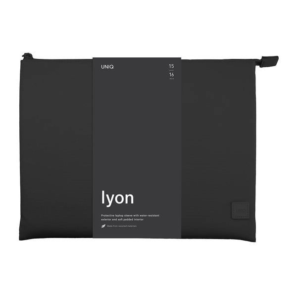 Funda corte cuadrado de material textil color Negro para MacBook hasta 16"