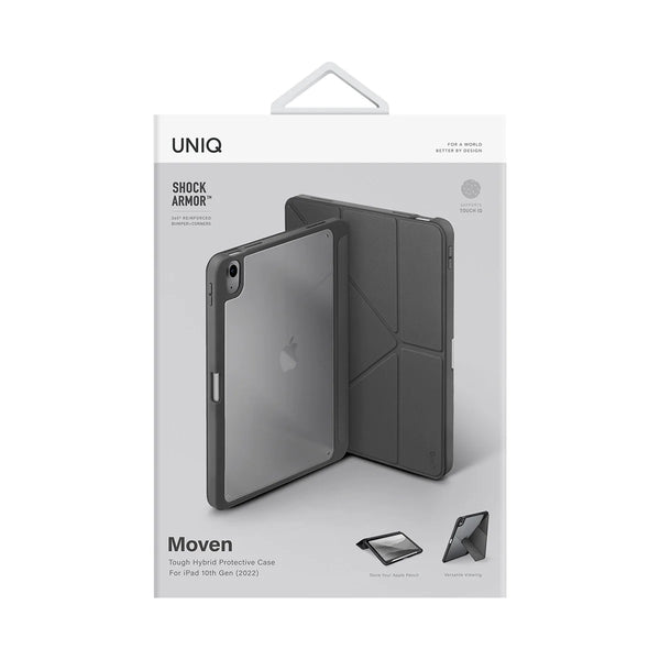 Funda ultra delgada multiposición con porta lápiz color Gris para iPad 10.9" (10ª generación)