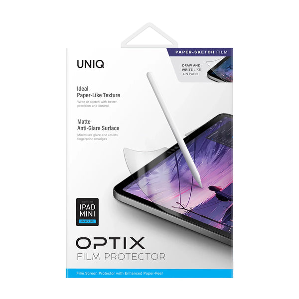 Protector de Pantalla para escritura y dibujo anti-rayones color Transparente para iPad Mini 8.3" (6ª generación)