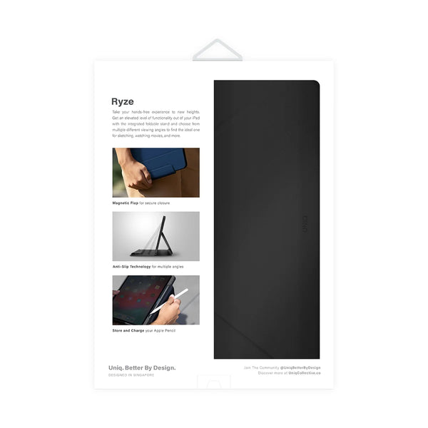 Funda multiposición con vista elevada color Negro para iPad Pro 11" (4ª | 3ª)  | Air 10.9" (5ª | 4ª) generación