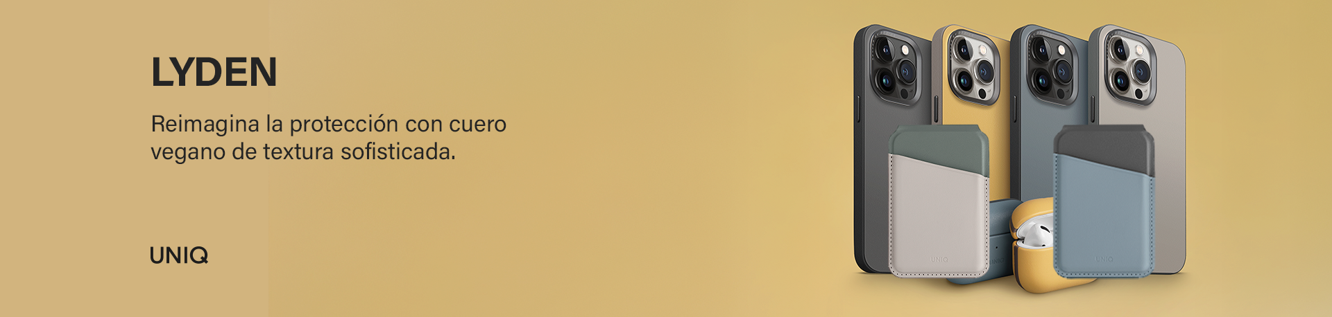 LYDEN (MagClick™) Funda para iPhone 15 Pro Max MagSafe aluminio piel sintética