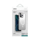 Funda híbrida con bumper anti impacto, bisel de aluminio, compatible con MagSafe color Transparente para iPhone 15 Pro