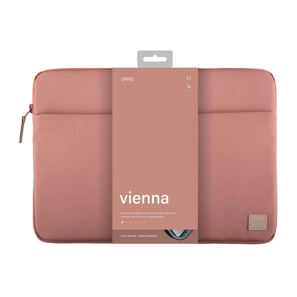 Funda fabricada en PET reciclado color Rosa para MacBook hasta 14"