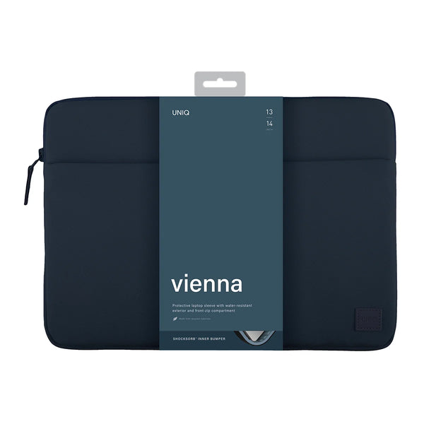 Funda fabricada en PET reciclado color Azul Índigo para MacBook hasta 14"