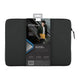 Funda fabricada en PET reciclado color Negro para MacBook hasta 16"