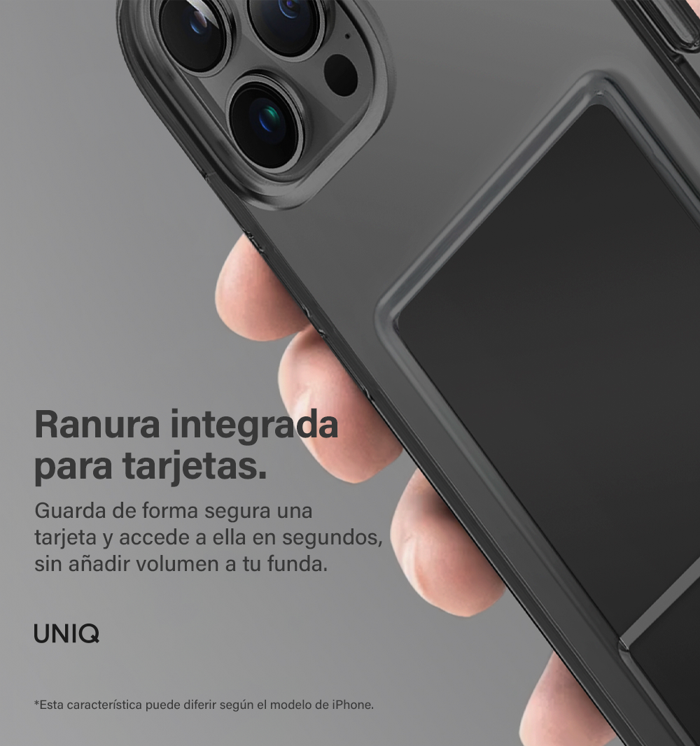 AIR FENDER Funda para iPhone 13 Pro Max transparente