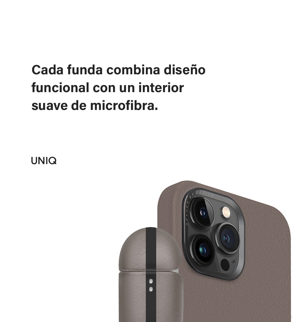 LYDEN (MagClick™) Funda para iPhone 15 Pro Max MagSafe aluminio piel sintética