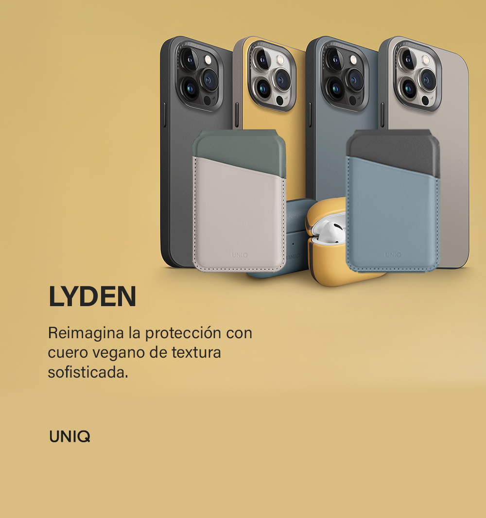 LYDEN (MagClick™) Funda para iPhone 15 Pro Max MagSafe aluminio piel sintética