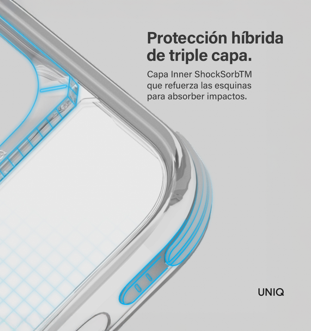 COMBAT DUO (MagClick™) Funda para iPhone 15 Pro MagSafe máxima protección bicolor